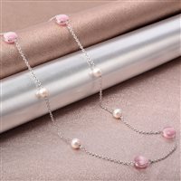 Collana Morellato Donna GEMMA PERLA in Argento Occhi di gatto SATC01 - SATC01